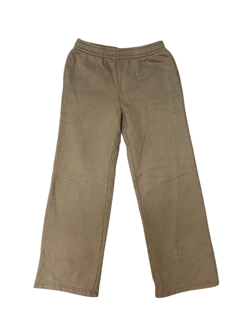 Reformation Sweatpants Womens XS Brown Fleece baggy Leg Elastic Waist Lounge